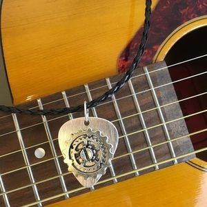 Custom Guitar Pick Necklace